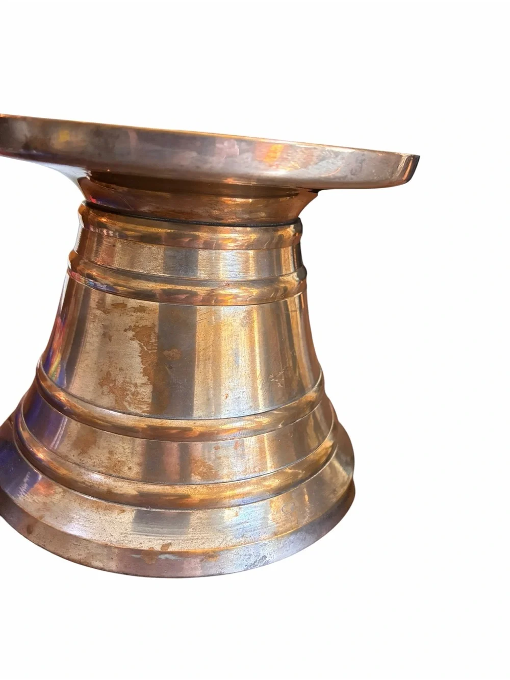 Pottery Barn Silver Tone Metal Candle Holders